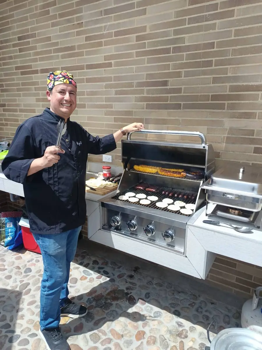 Servicio de parrilla para evento privado